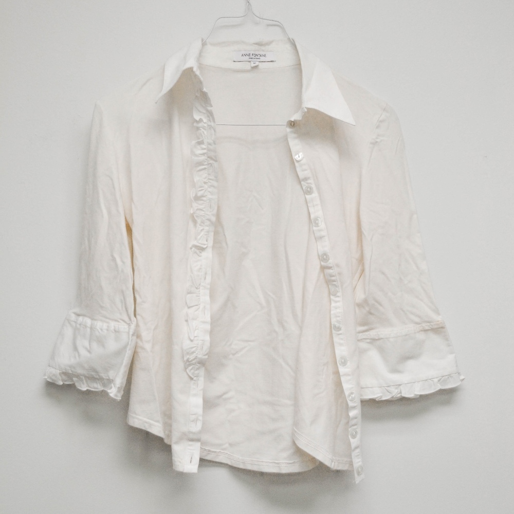 Anne Fontaine Button Up